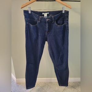 Cleo dark blue denim stretch jeans in size US Petite 10